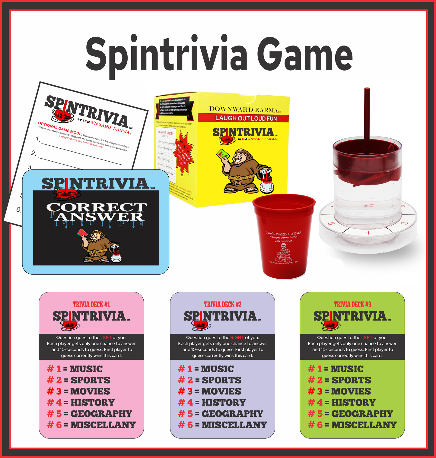 SPINTRIVIA GAME: The Wildest Trivia Showdown Ever!
