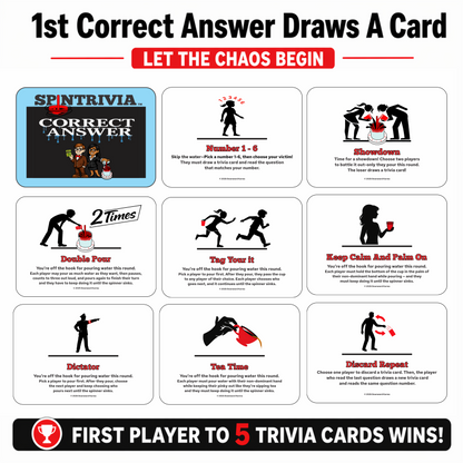 SPINTRIVIA GAME: The Most Exciting Trivia Showdown Ever!